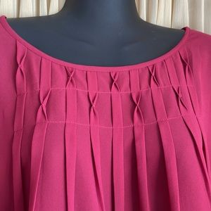 XL LOFT Blouse Cranberry